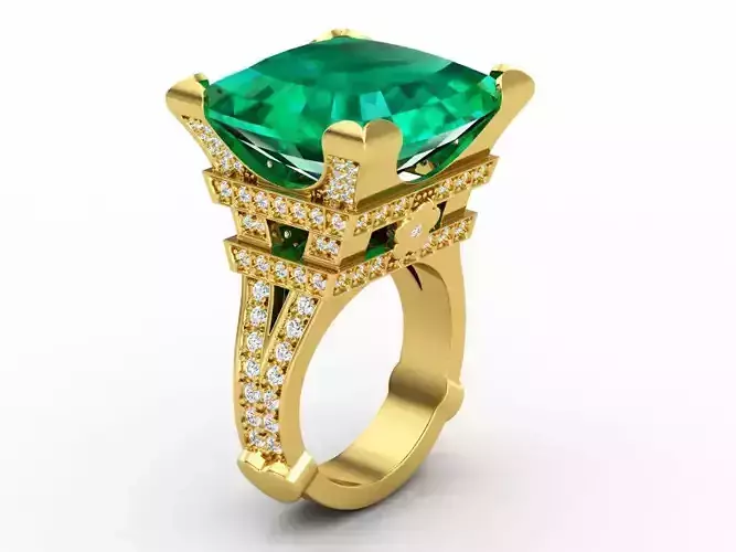 Original Pasquale Bruni Eiffel Ring 1to1