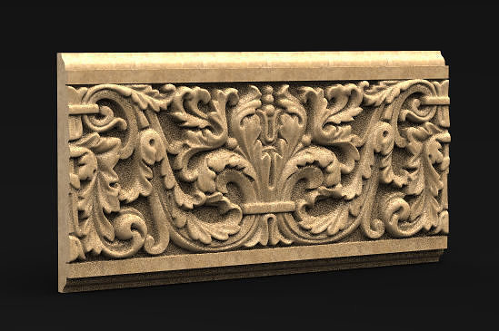 Decorative Panel 4  3D STL Model 3D print model