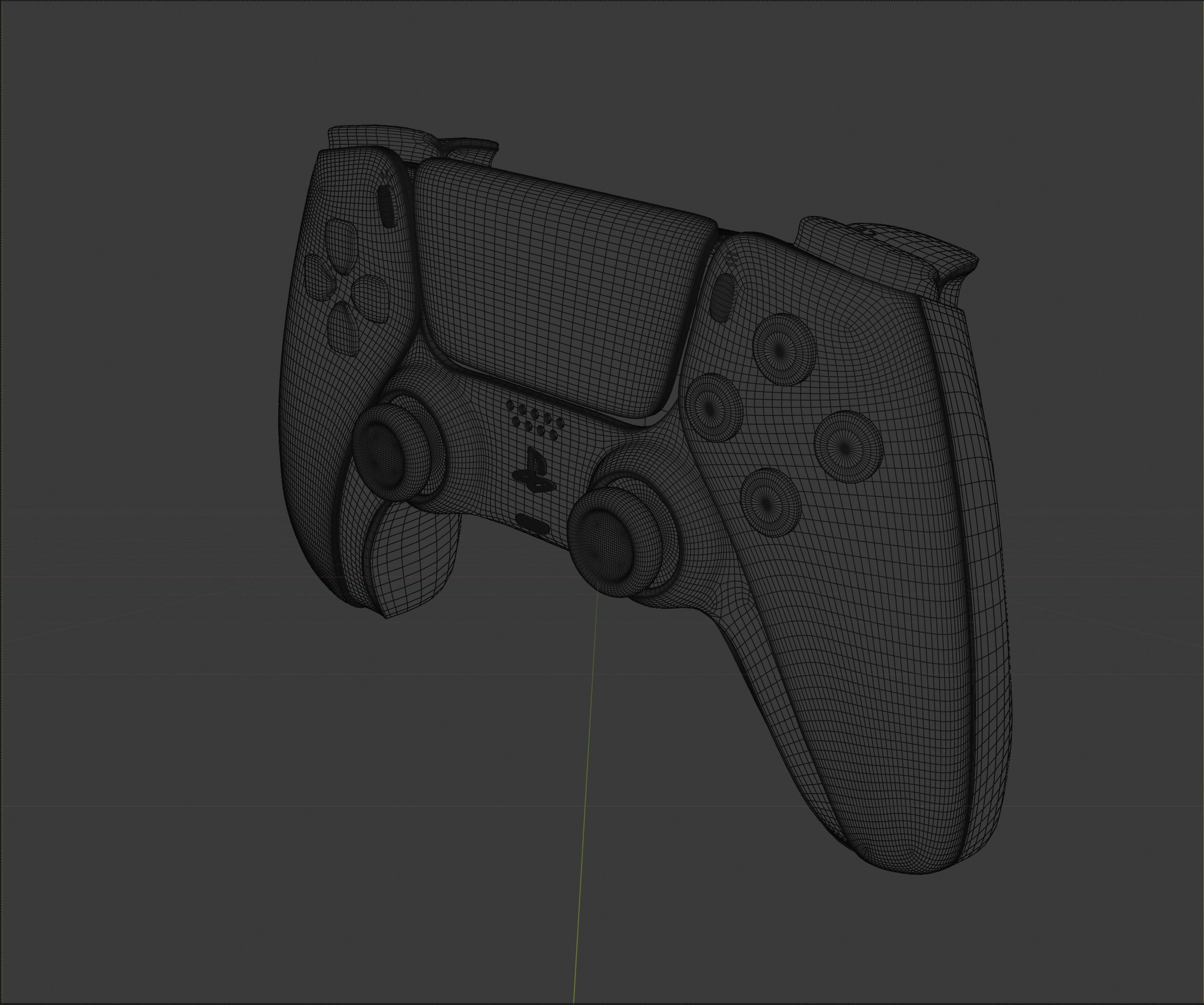 3D PS5 Controller DualSense model 3D model_8