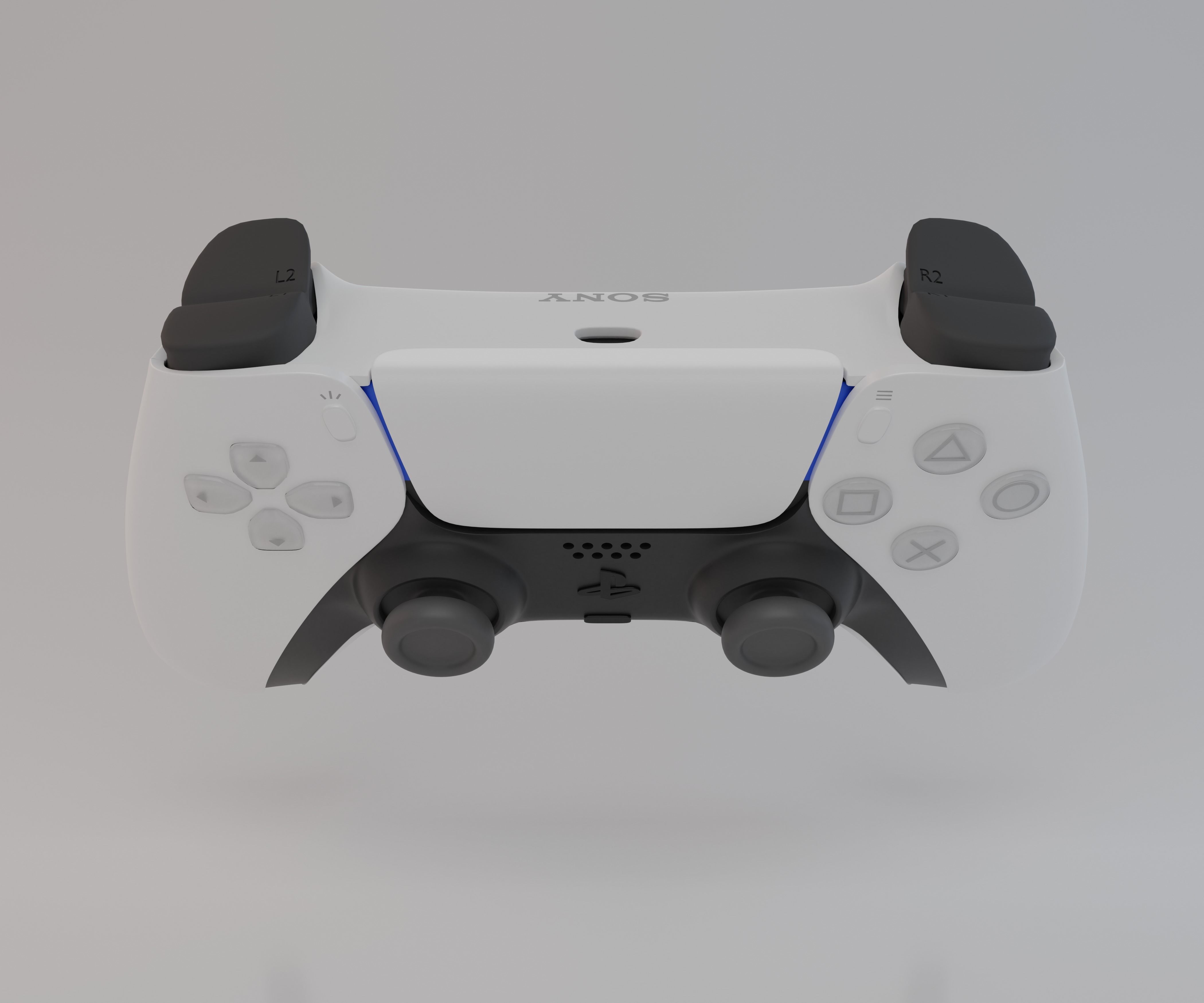 3D PS5 Controller DualSense model 3D model_4