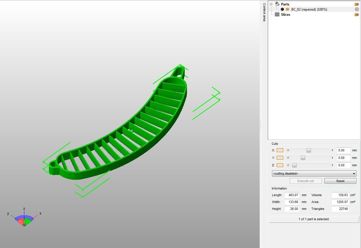 Banana Slicer 3D print model_13