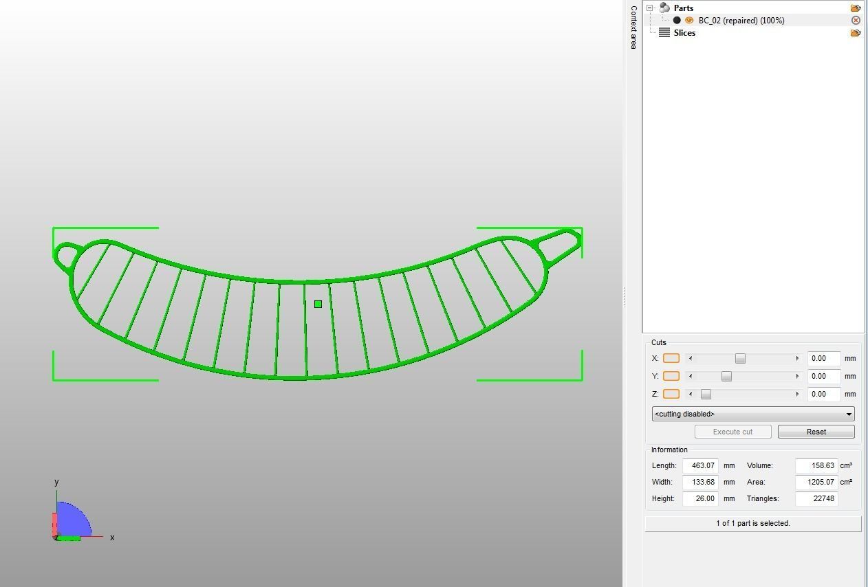 Banana Slicer 3D print model_14