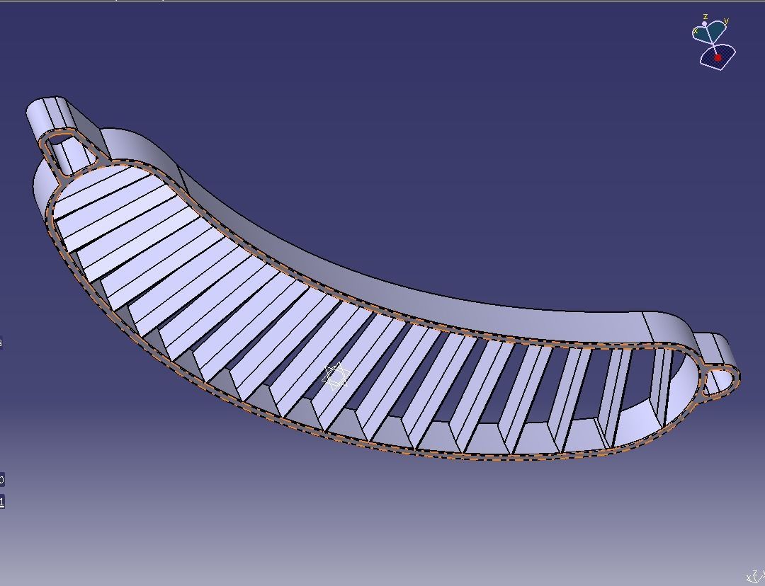 Banana Slicer 3D print model_9