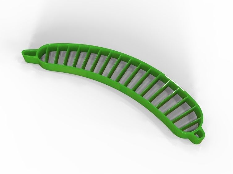 Banana Slicer 3D print model_1