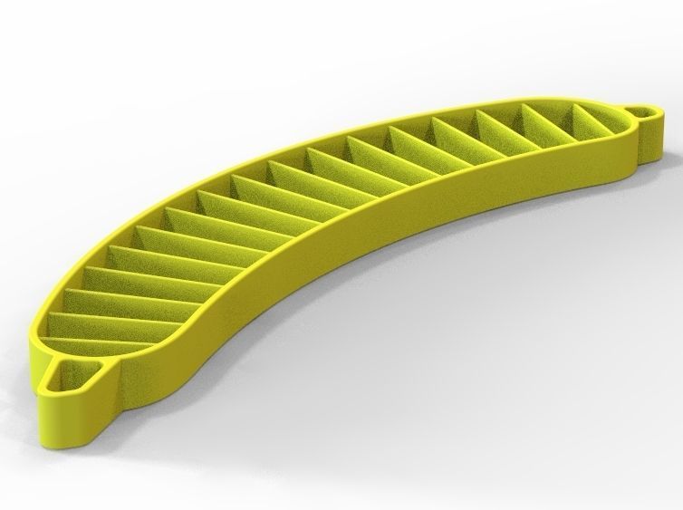 Banana Slicer 3D print model_2