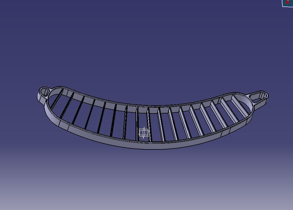 Banana Slicer 3D print model_3