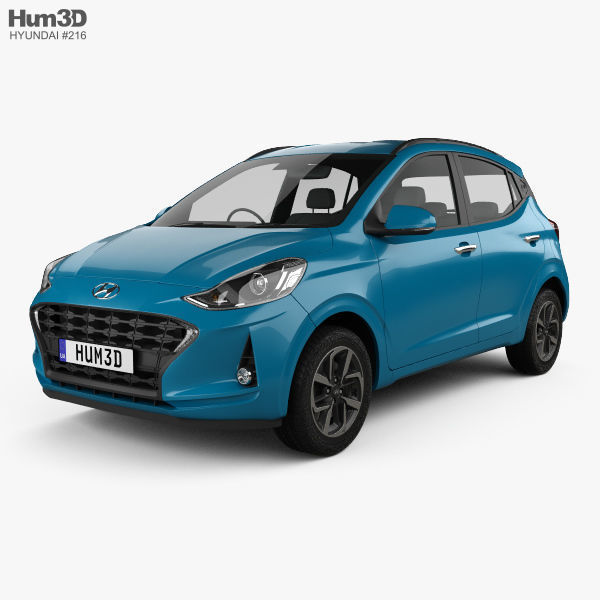 Hyundai i10 Grand Nios 2019 3D model | CGTrader