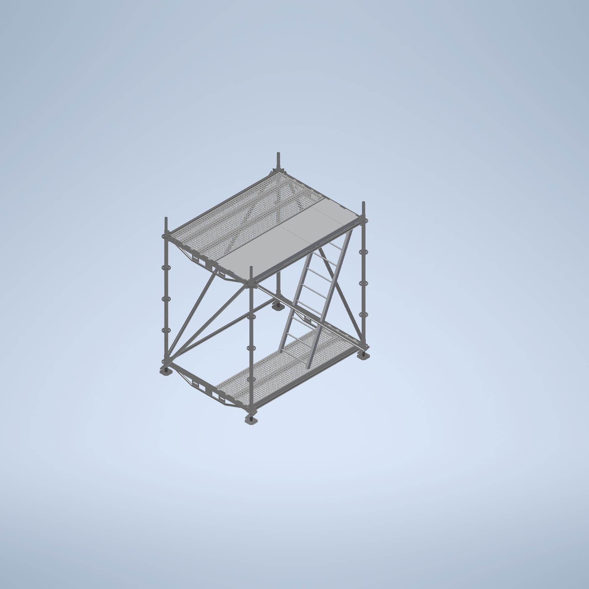 Scaffolding Allround Tower 3D model_2