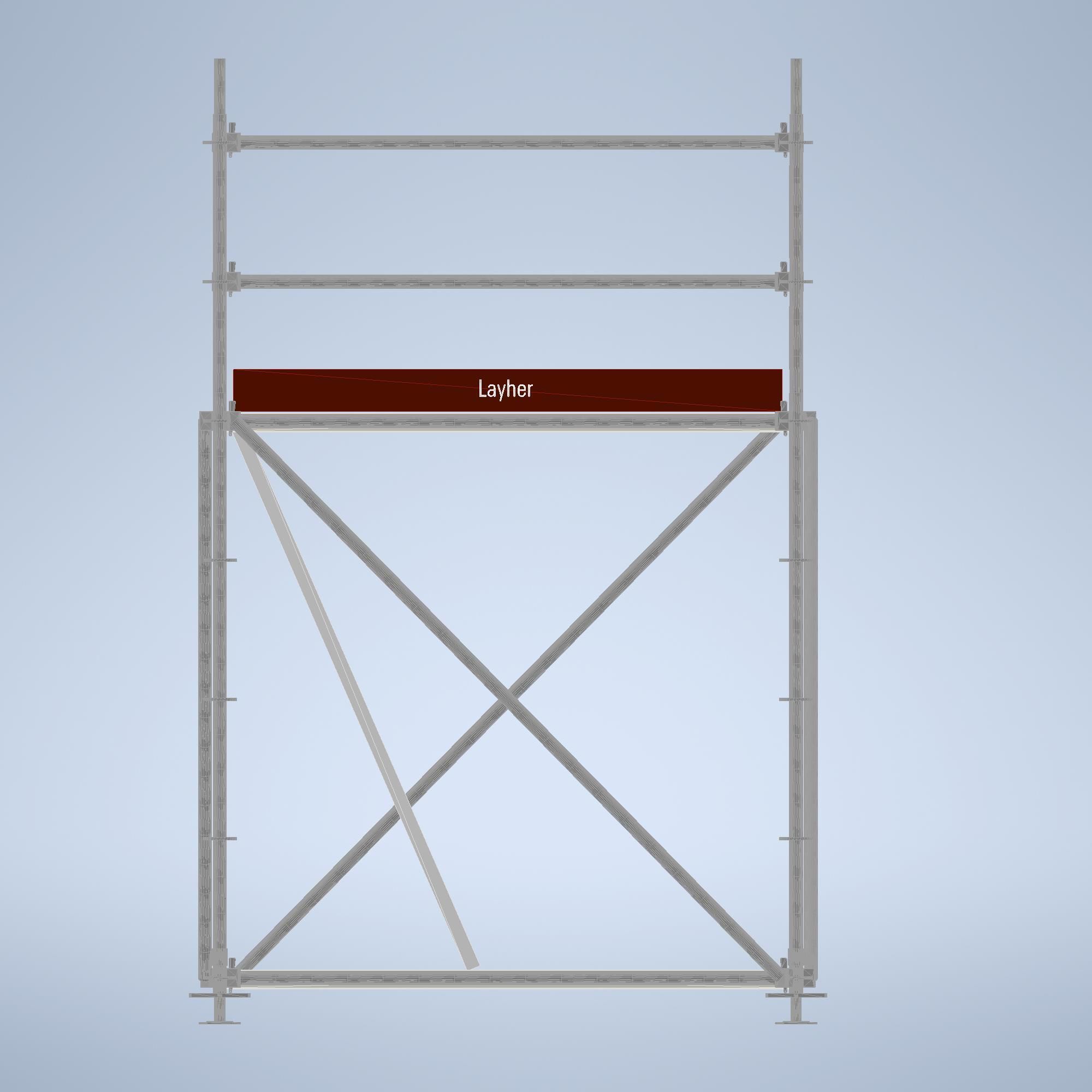 Scaffolding Allround Tower 3D model_3