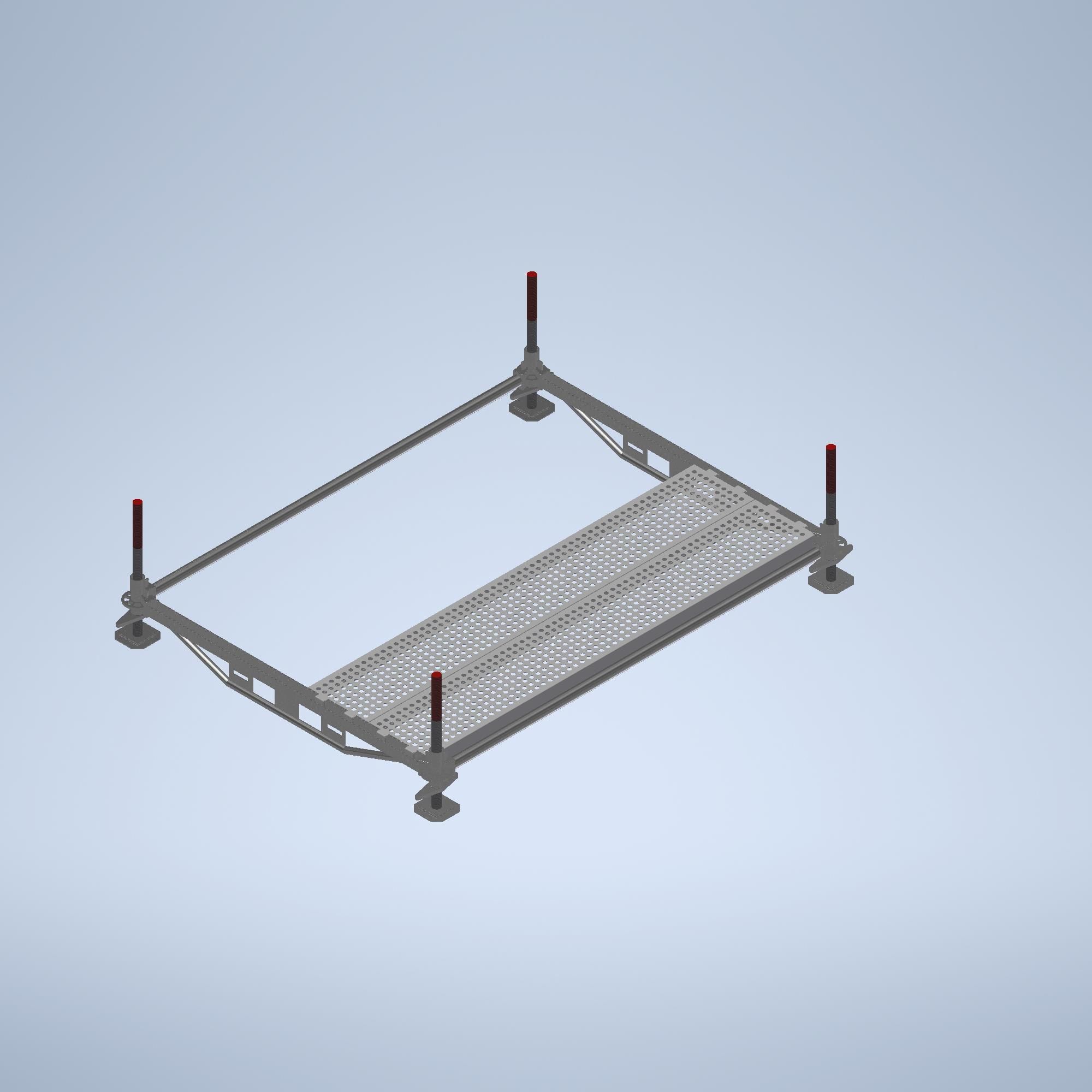 Scaffolding Allround Tower 3D model_1