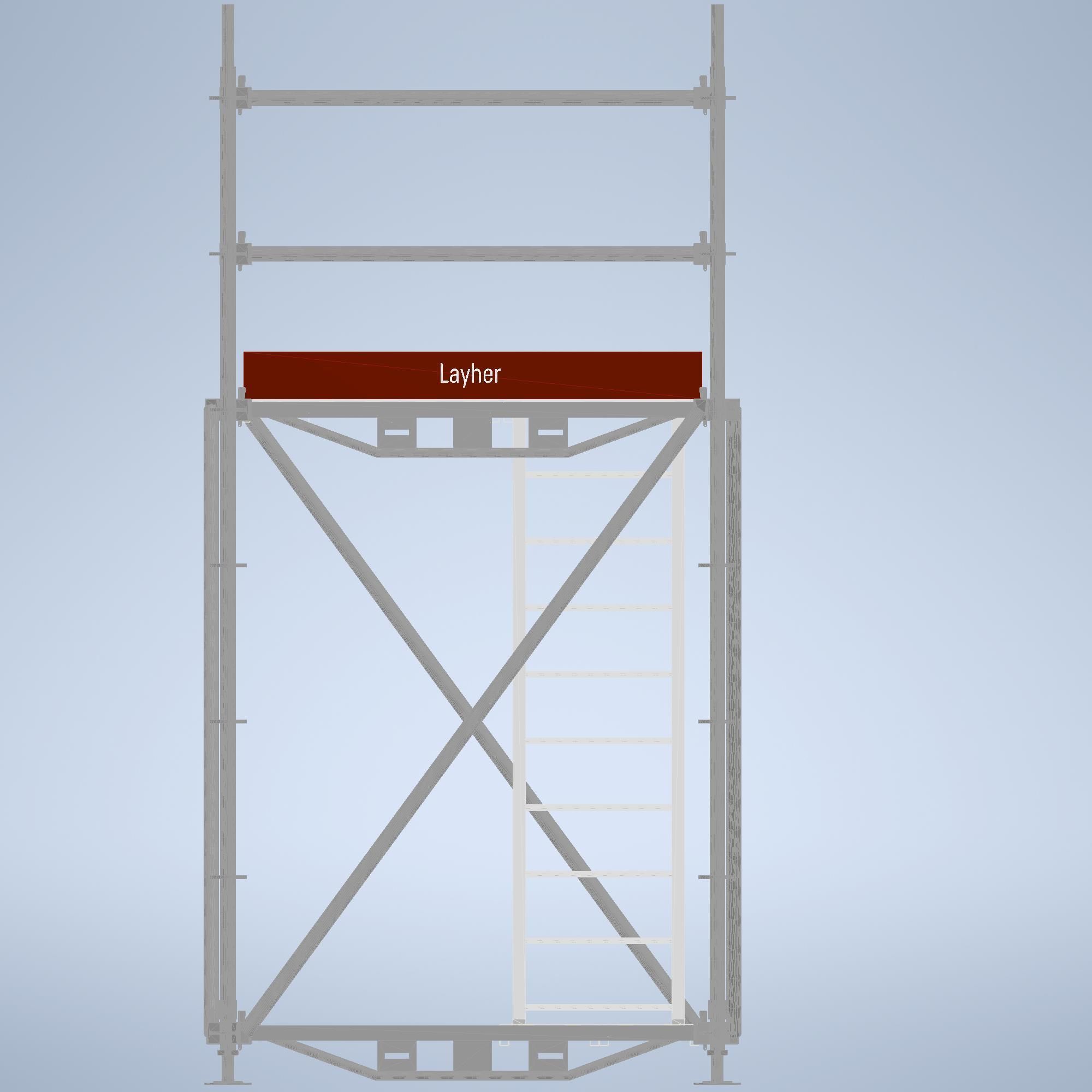 Scaffolding Allround Tower 3D model_4