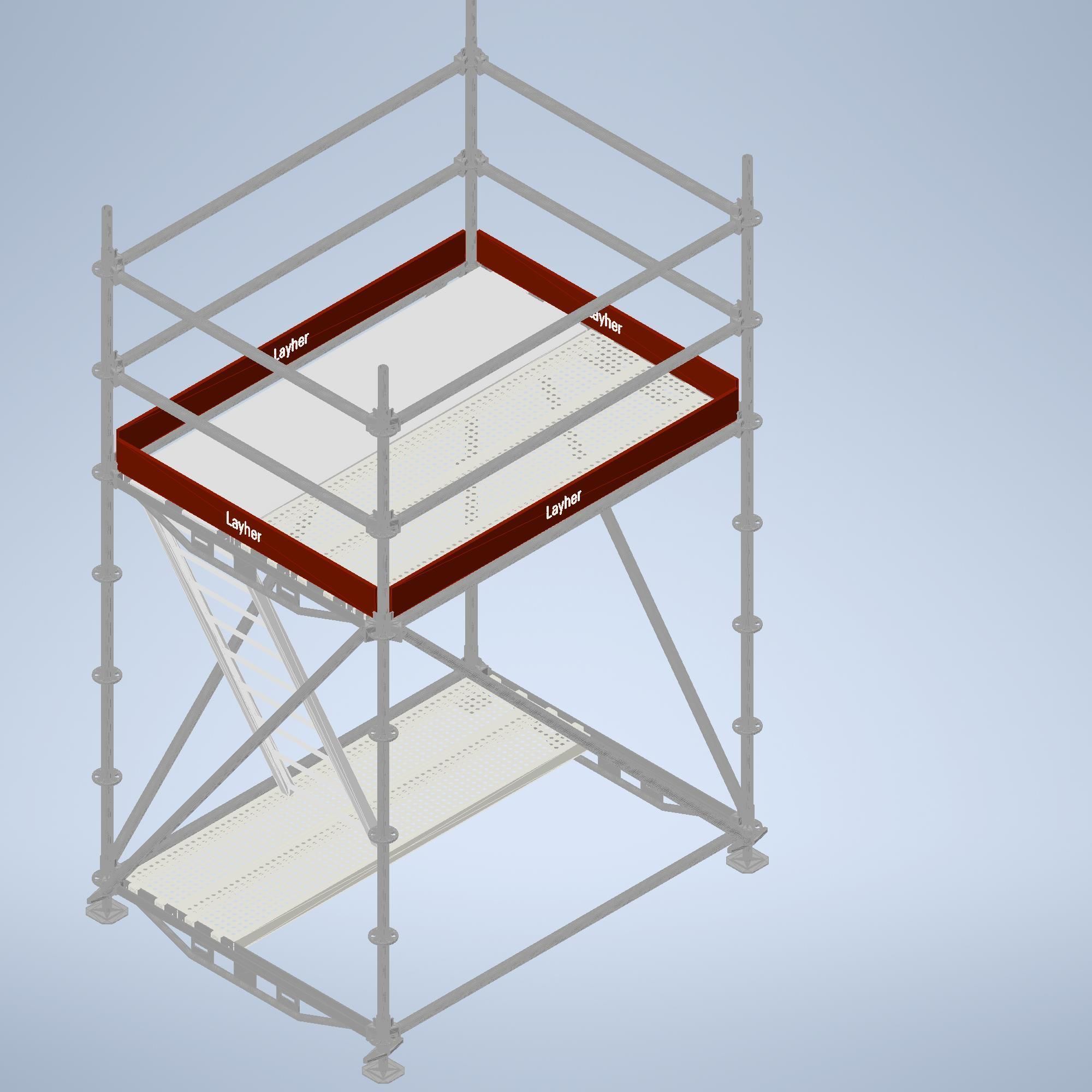Scaffolding Allround Tower 3D model_6