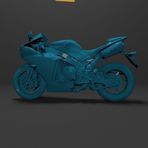 3D Model Yamaha YZF-R1 1000  Ready for Print 3D print model