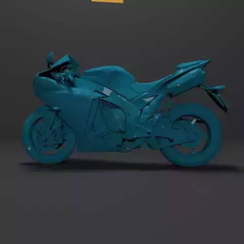 3D Model Yamaha YZF-R1 1000  Ready for Print 3D print model