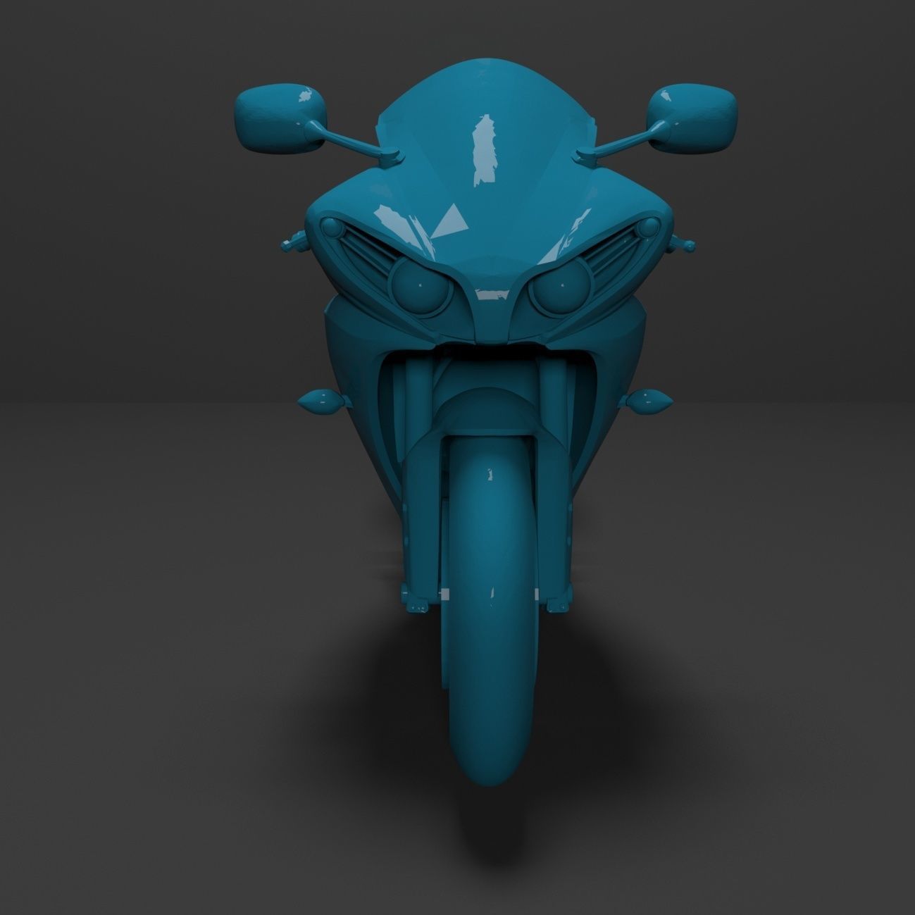 3D Model Yamaha YZF-R1 1000  Ready for Print 3D print model_2