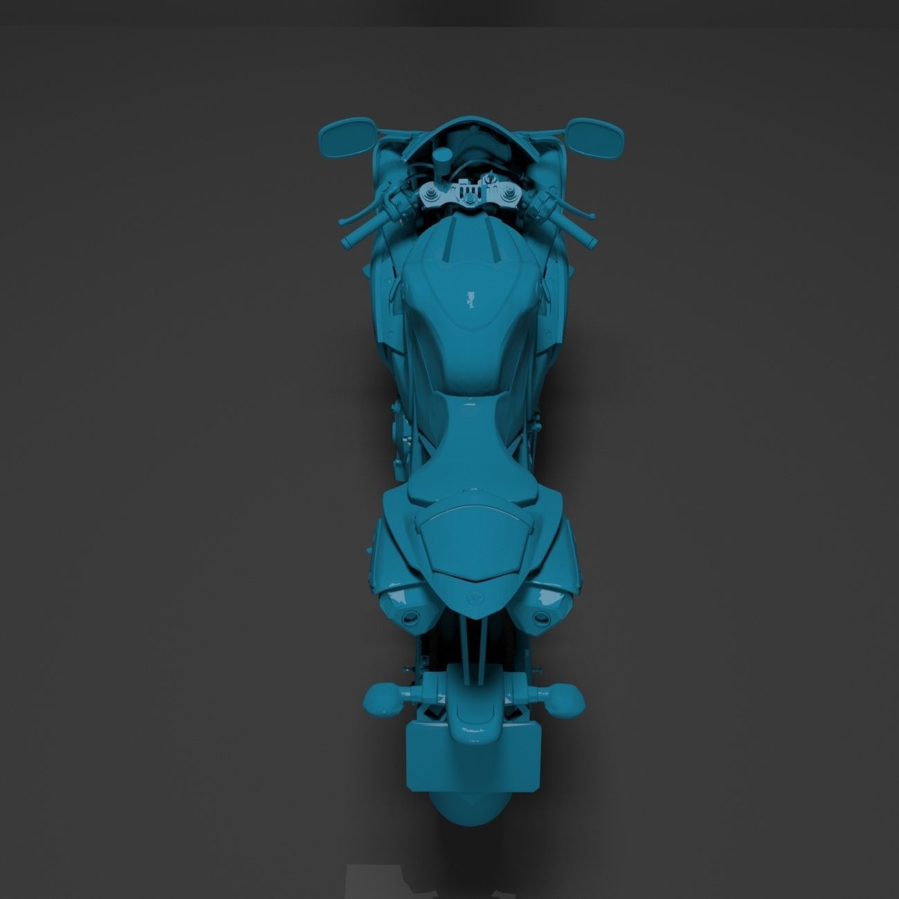 3D Model Yamaha YZF-R1 1000  Ready for Print 3D print model_4