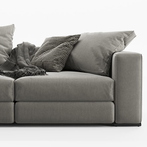 Ananta Class Sofa 3D model 4