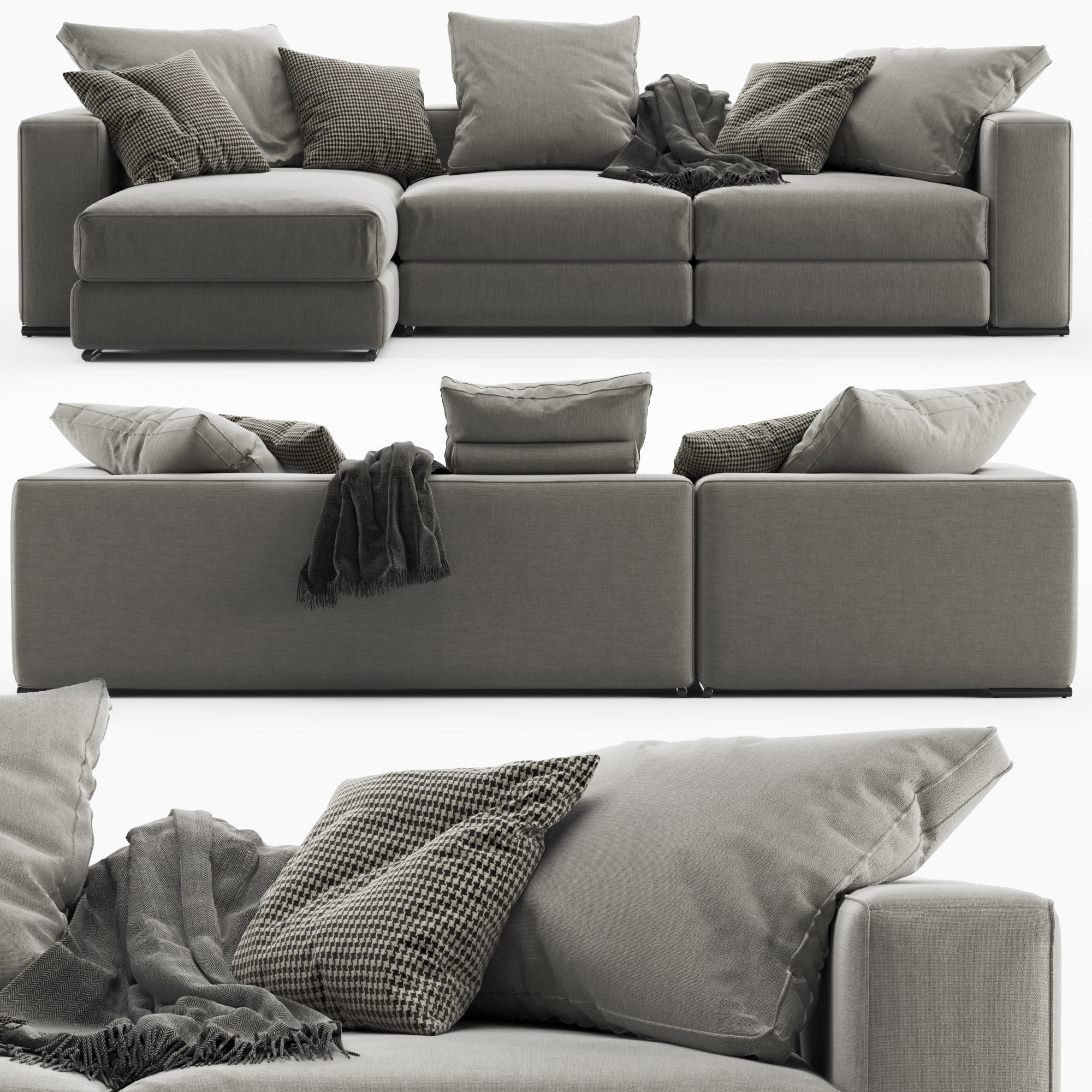 Ananta Class Sofa 3D model_1