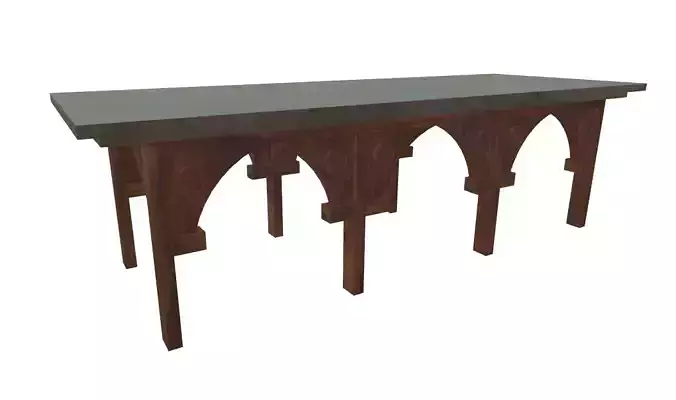 Alter with Gothic Arch design