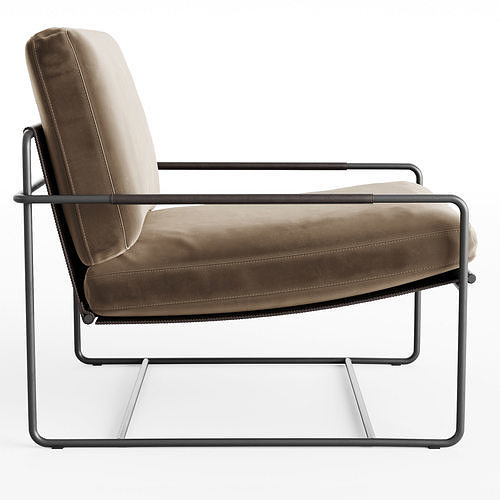 Frag Riviera Armchair 3D model 3