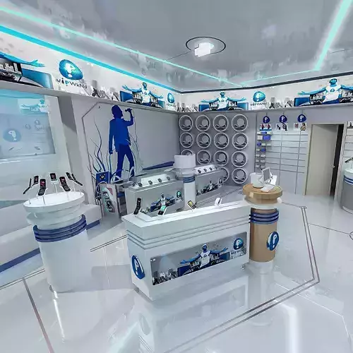 Mobile Phone Shop Interior 01