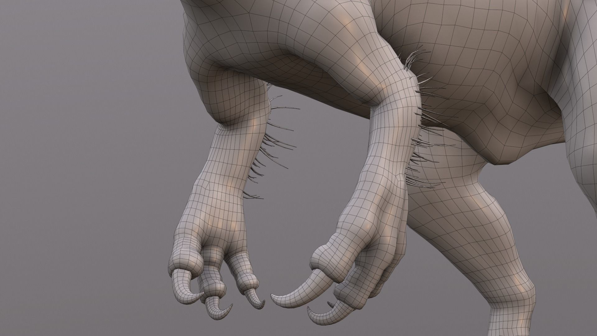 Suchomimus tenerensis Low-poly 3D model_14