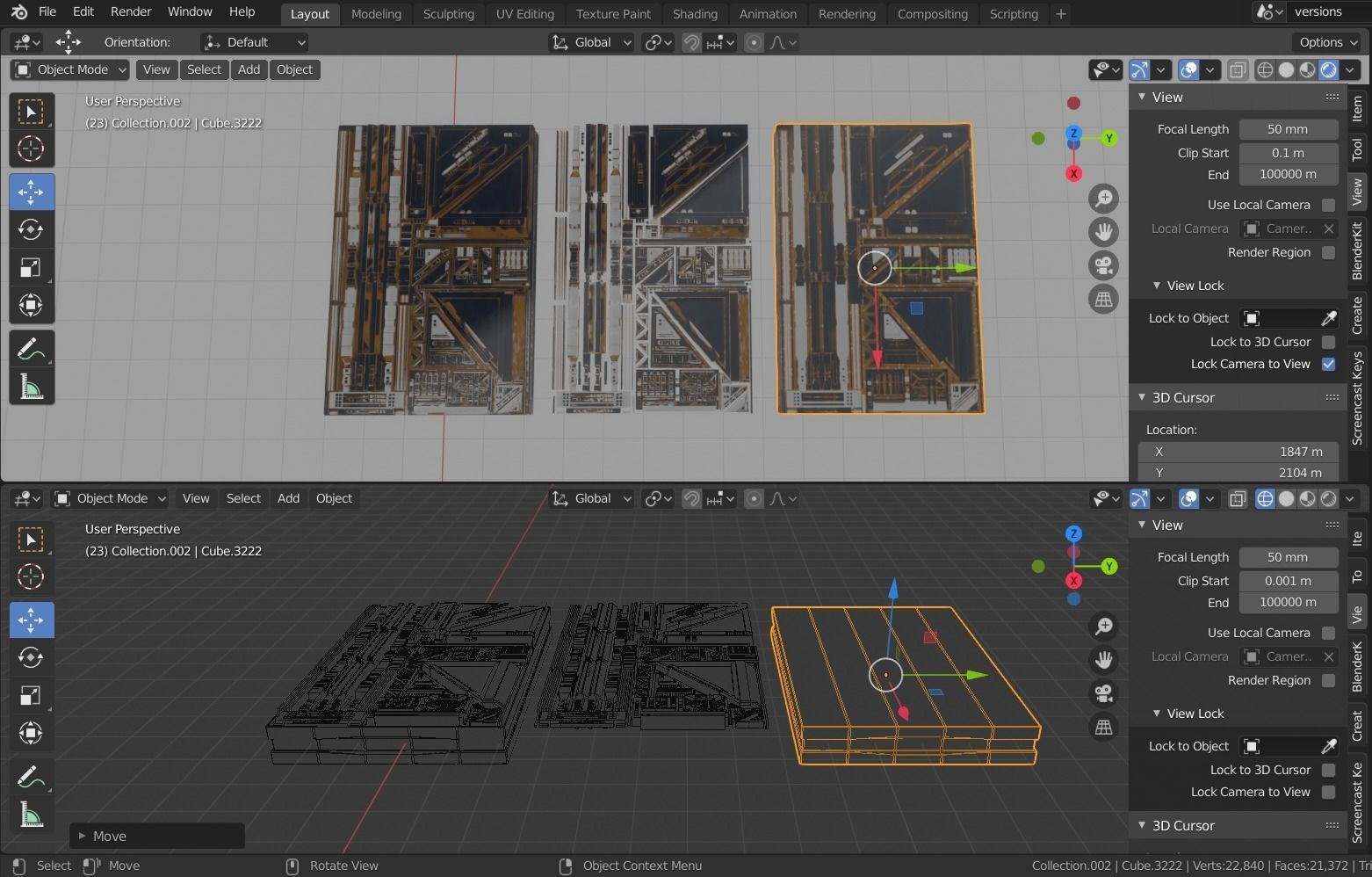hard sruface kit- 2227 objects kitbash- 4K Panel builder asset Low-poly 3D model_3