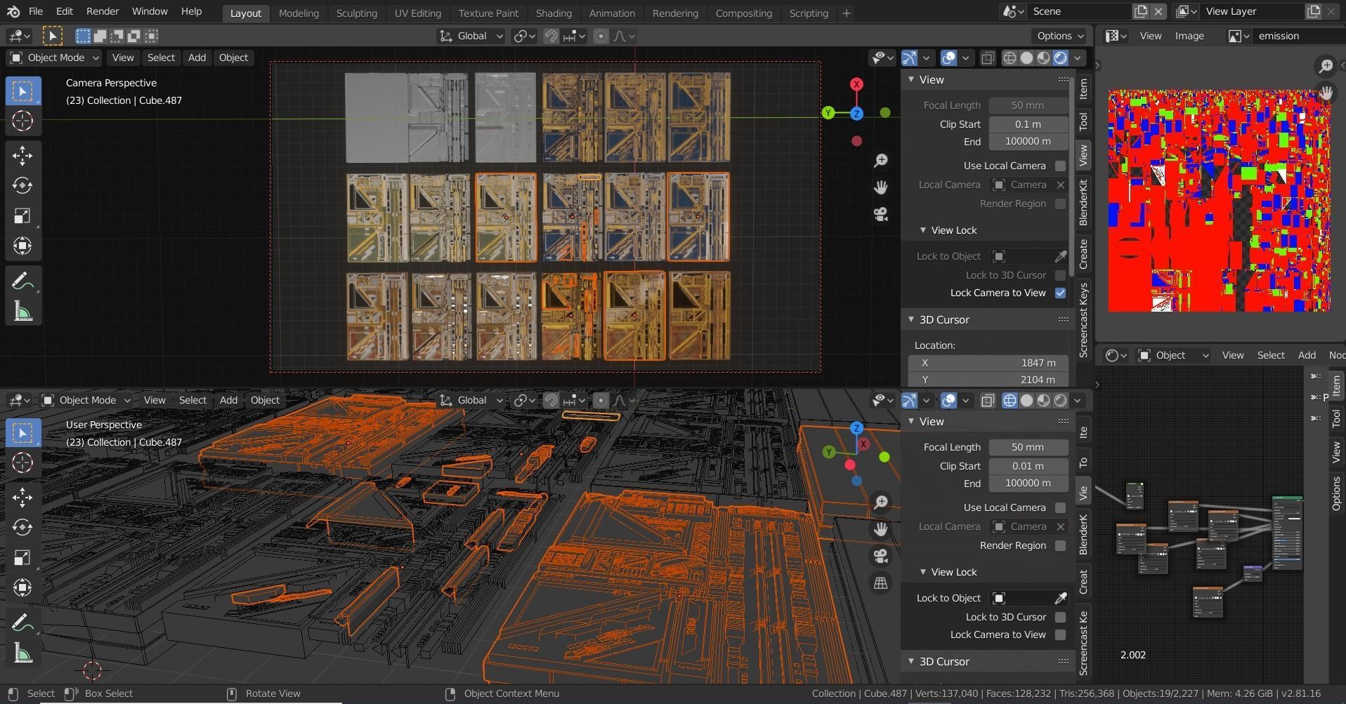 hard sruface kit- 2227 objects kitbash- 4K Panel builder asset Low-poly 3D model_2