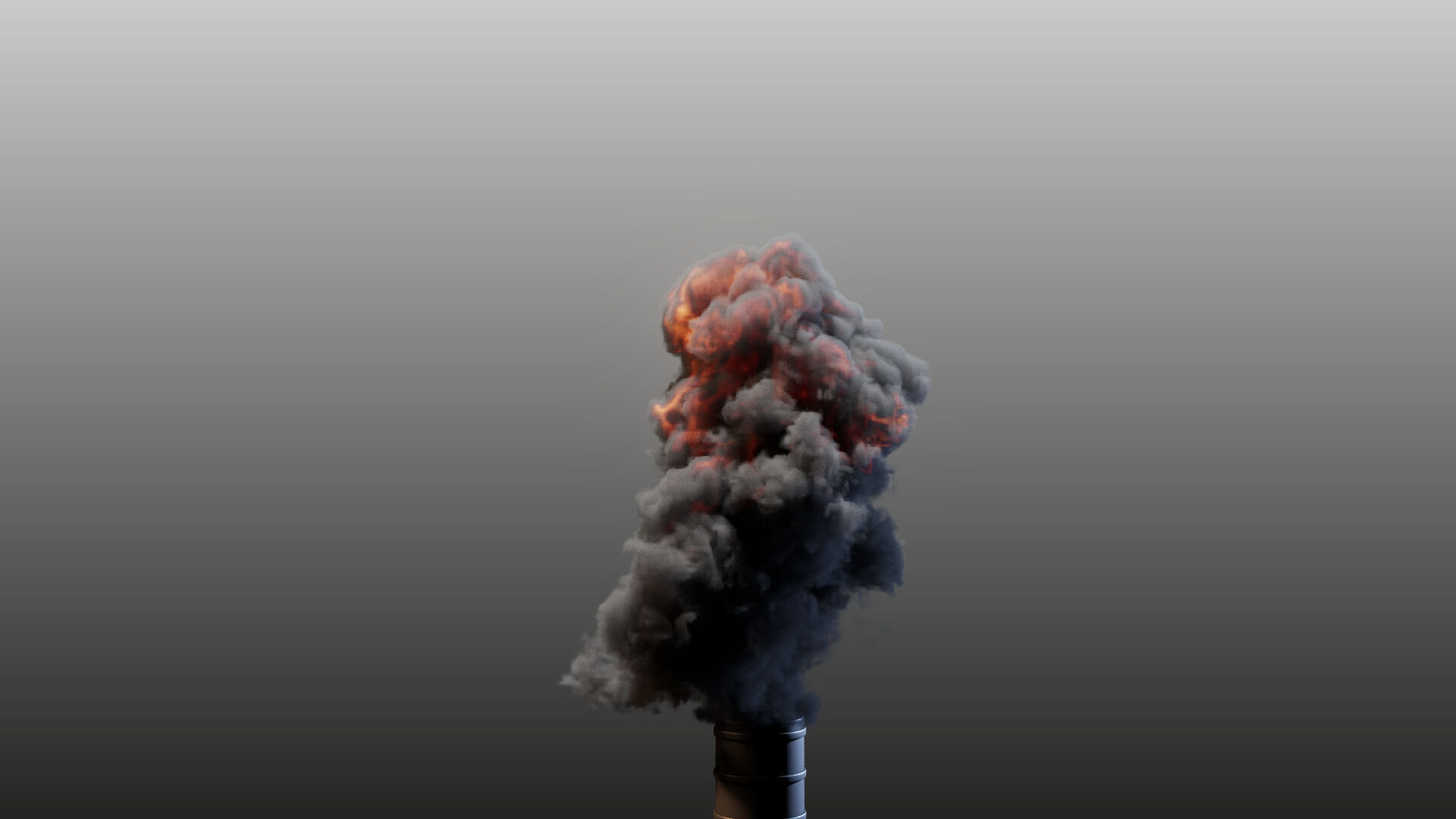 Explosion VDB Animated 3D model_7