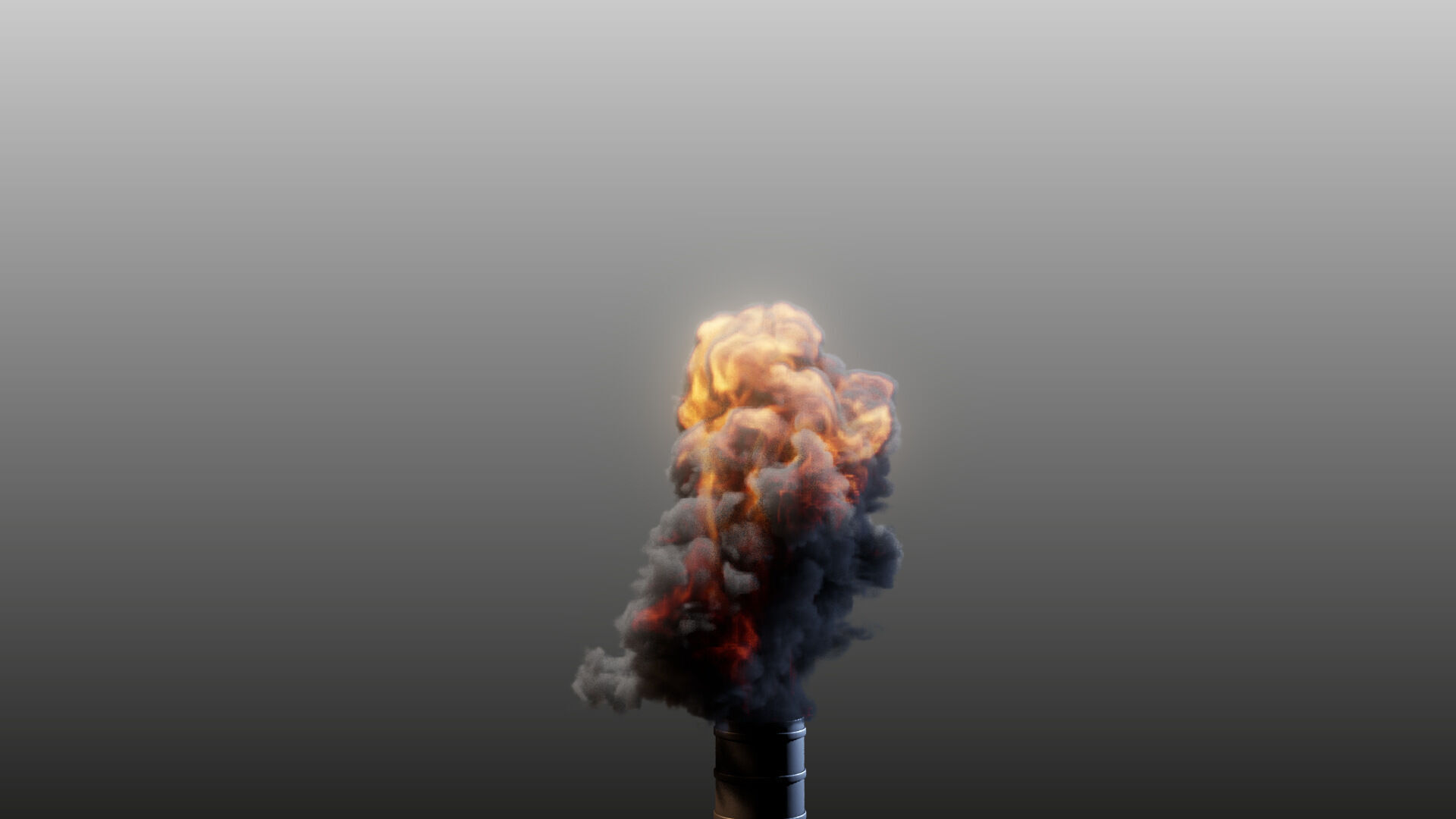 Explosion VDB Animated 3D model_6