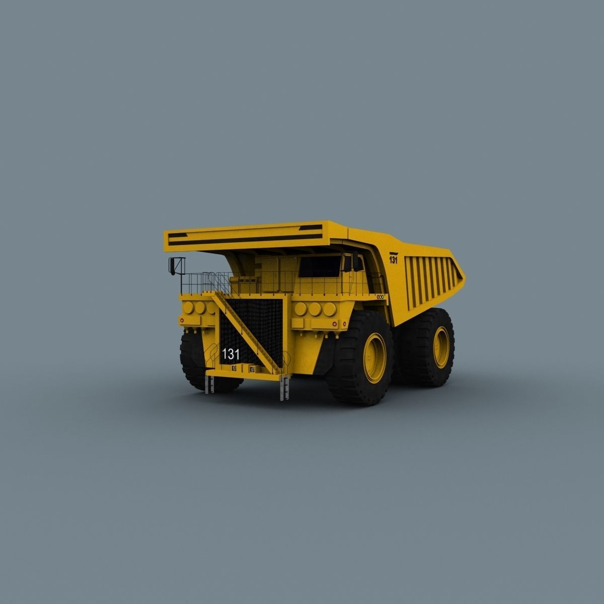 Your Dump Truck - 3d animated truck model 3D model_14