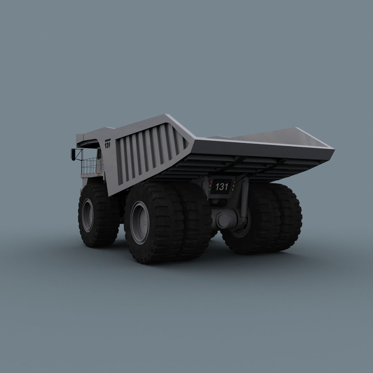 Your Dump Truck - 3d animated truck model 3D model_7