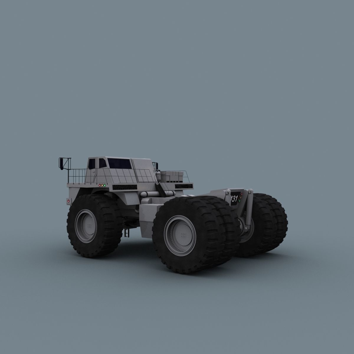 Your Dump Truck - 3d animated truck model 3D model_5