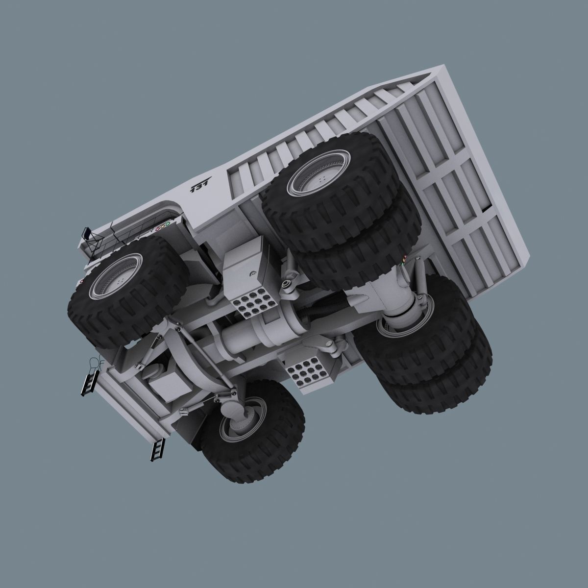 Your Dump Truck - 3d animated truck model 3D model_4