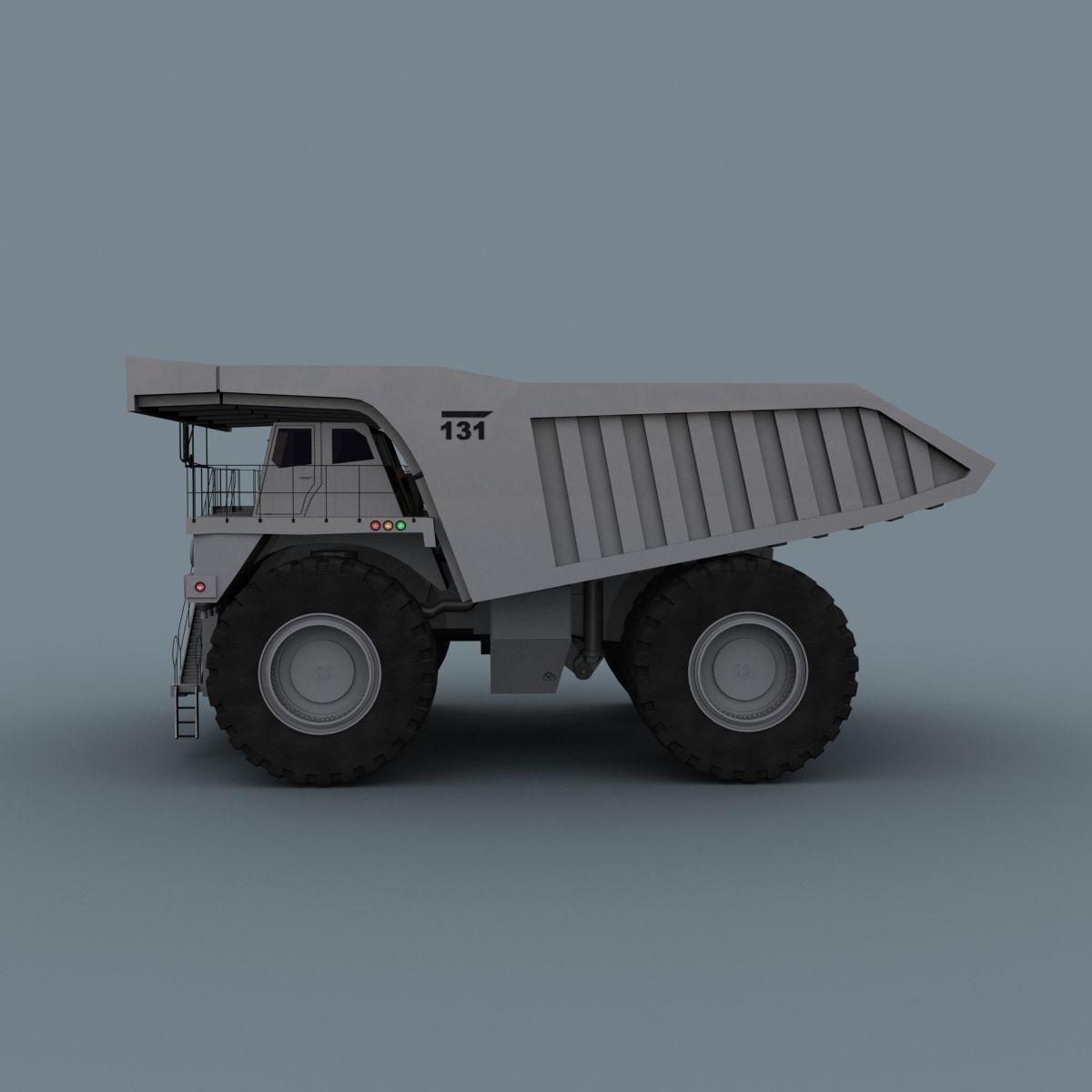 Your Dump Truck - 3d animated truck model 3D model_13
