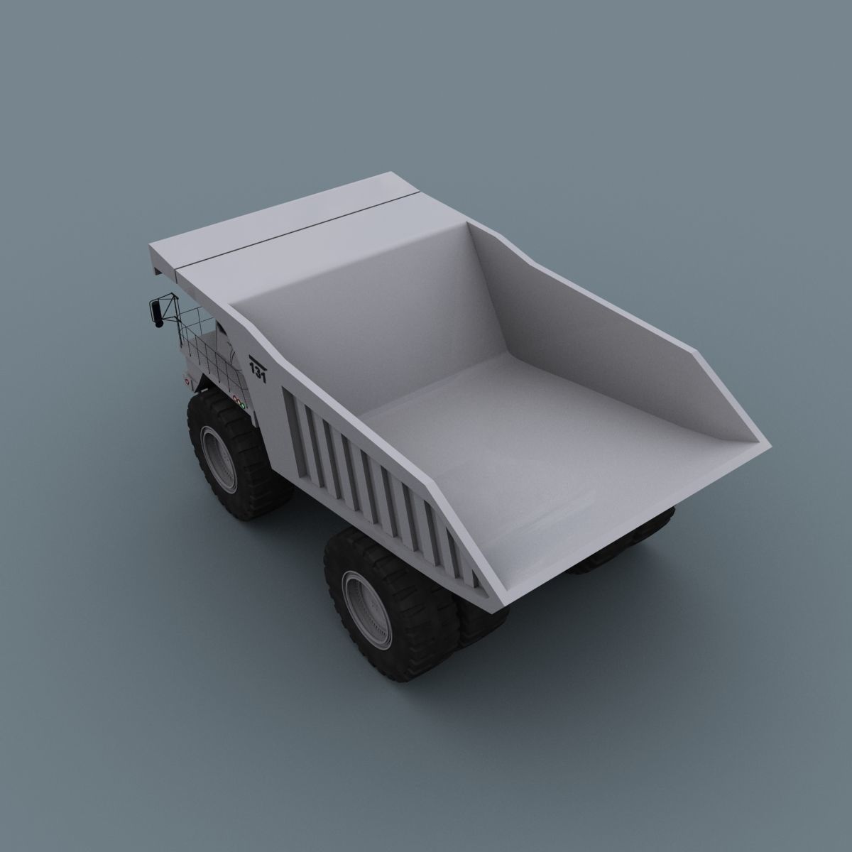 Your Dump Truck - 3d animated truck model 3D model_11