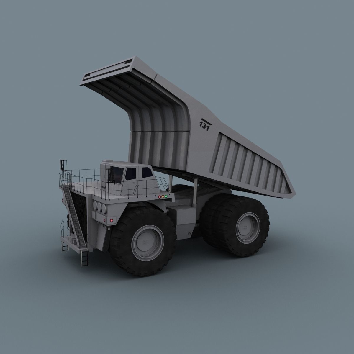 Your Dump Truck - 3d animated truck model 3D model_3