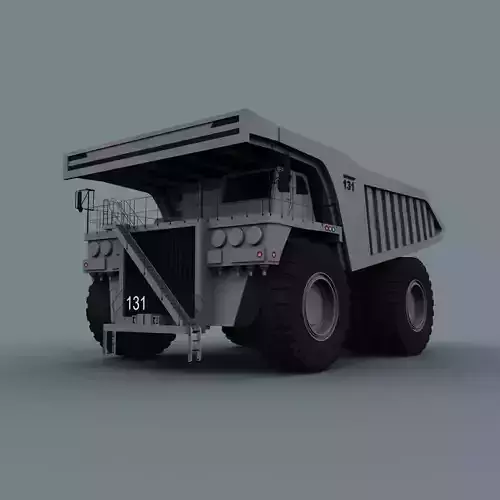 Your Dump Truck - 3d animated truck model 3D model