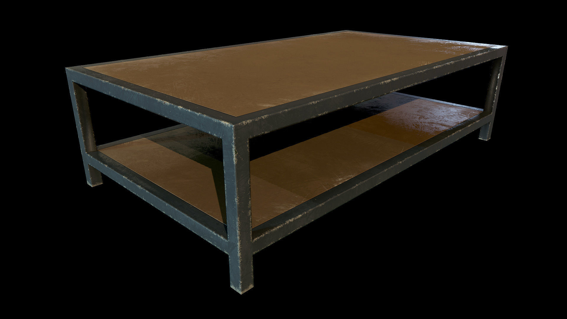 Garage 02 Low-poly 3D model_22