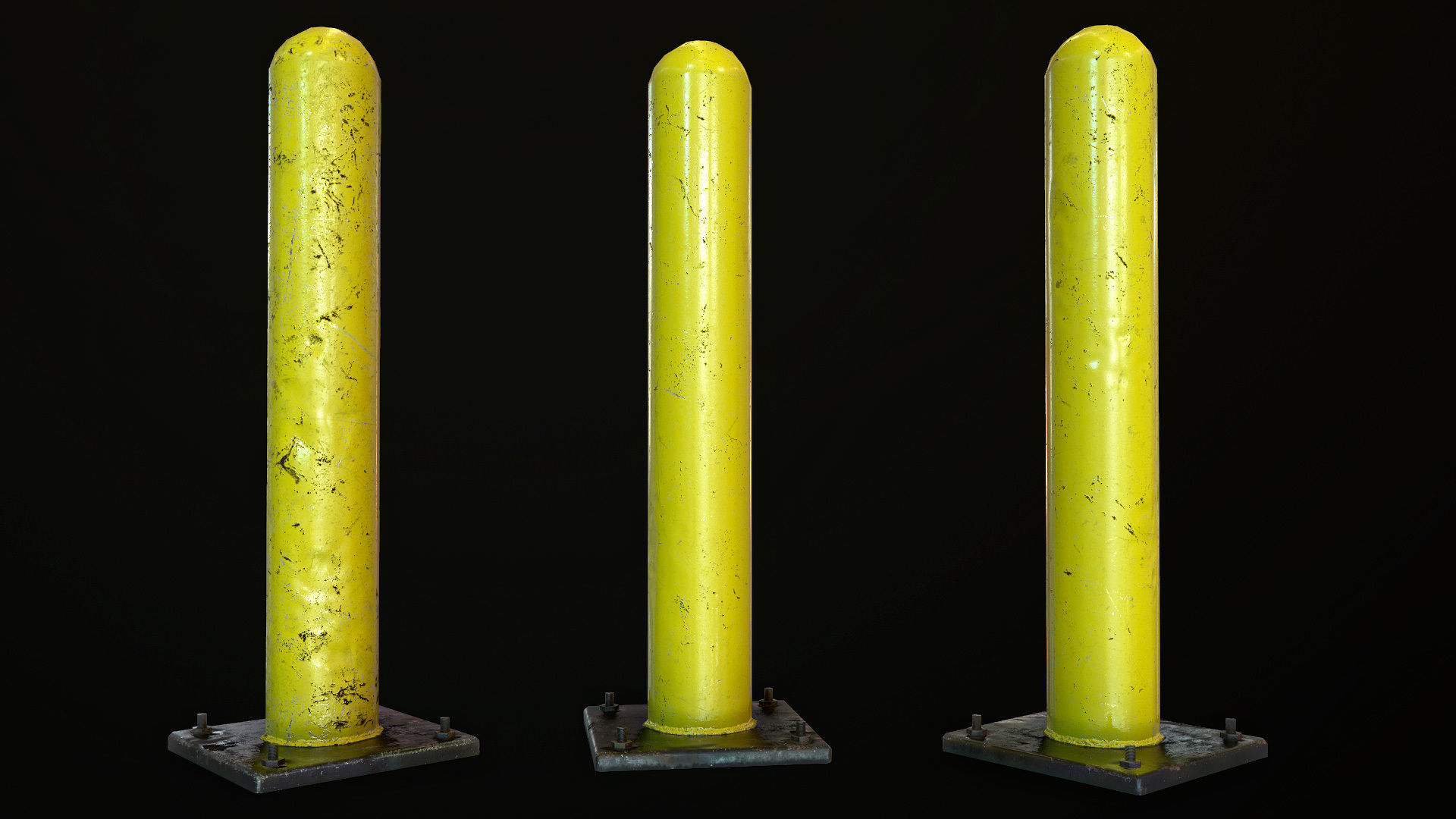 Garage 02 Low-poly 3D model_21