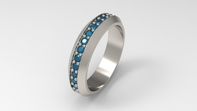 David Yurman Streamline Band Ring Us 10 3D print model