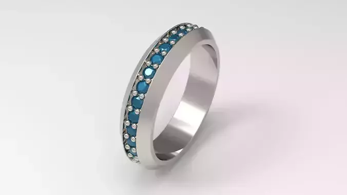 David Yurman Streamline Band Ring Us 10 3D print model