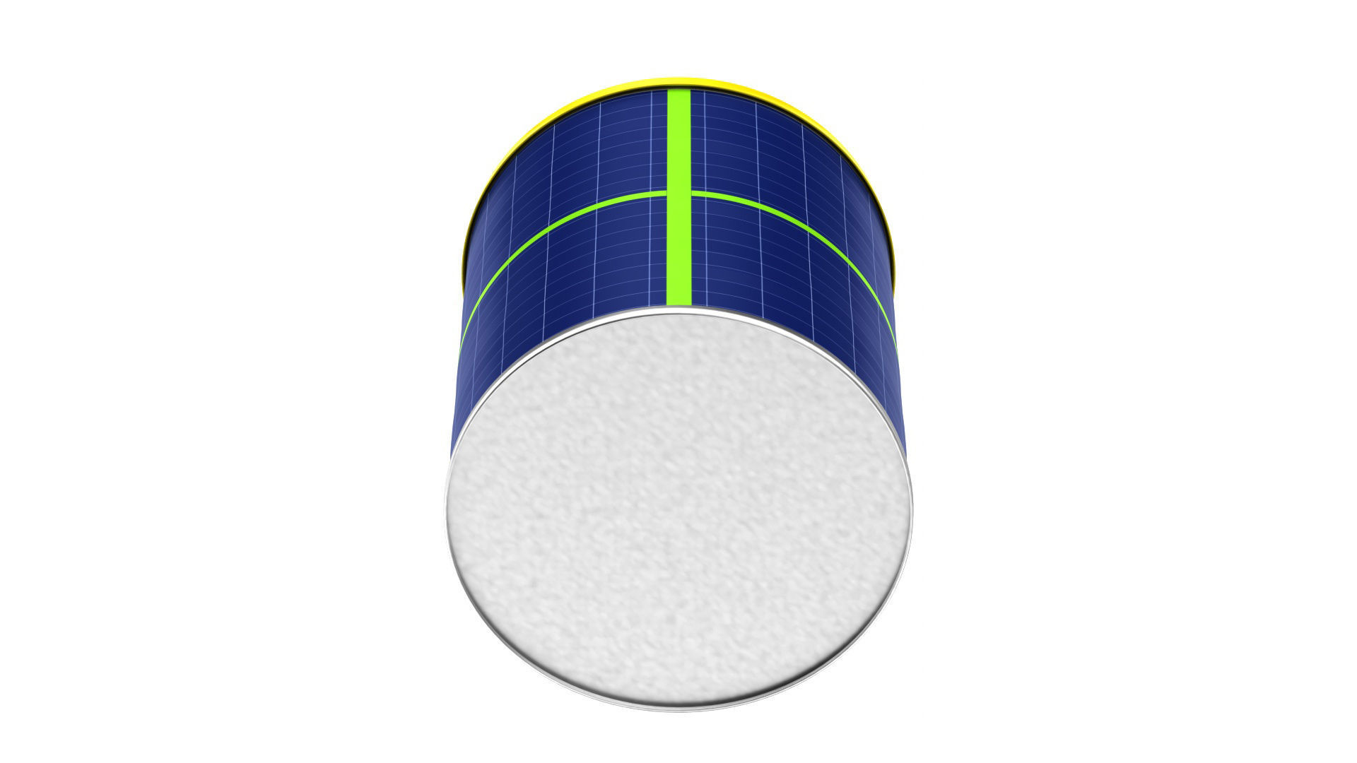 Aluminum Can with Plastic Cap 3D model_23