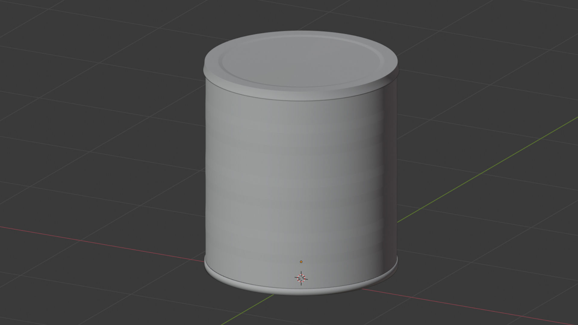 Aluminum Can with Plastic Cap 3D model_27