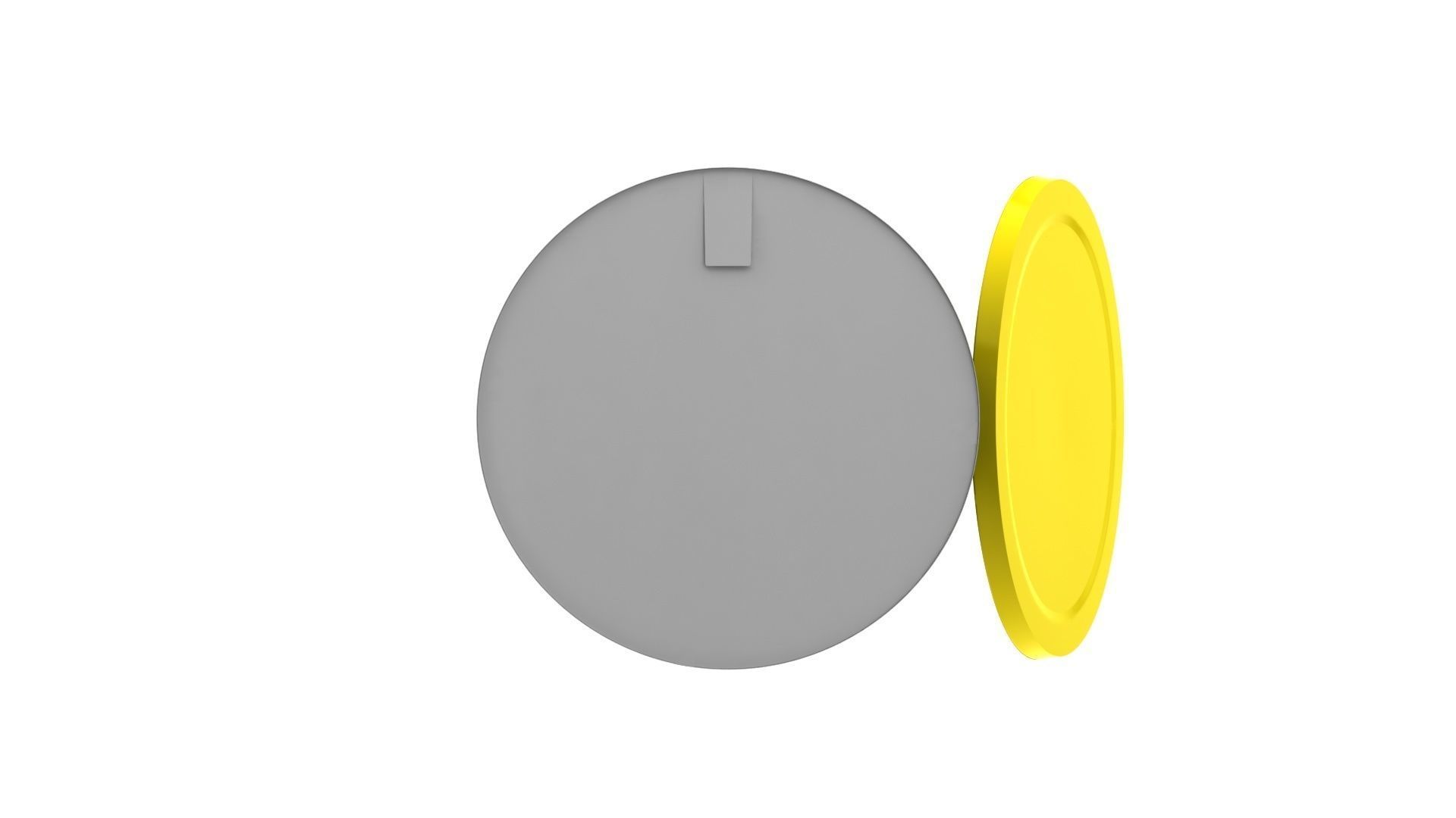 Aluminum Can with Plastic Cap 3D model_17