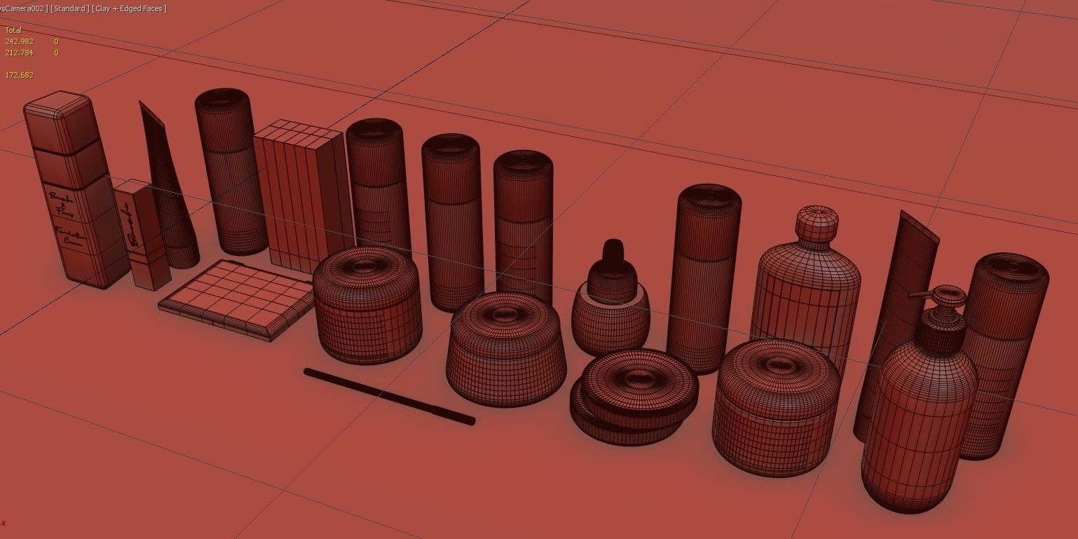 Cosmetics Store 3D model_16