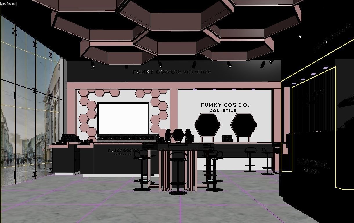 Cosmetics Store 3D model_22