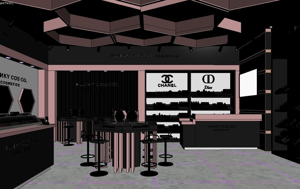 Cosmetics Store 3D model_21