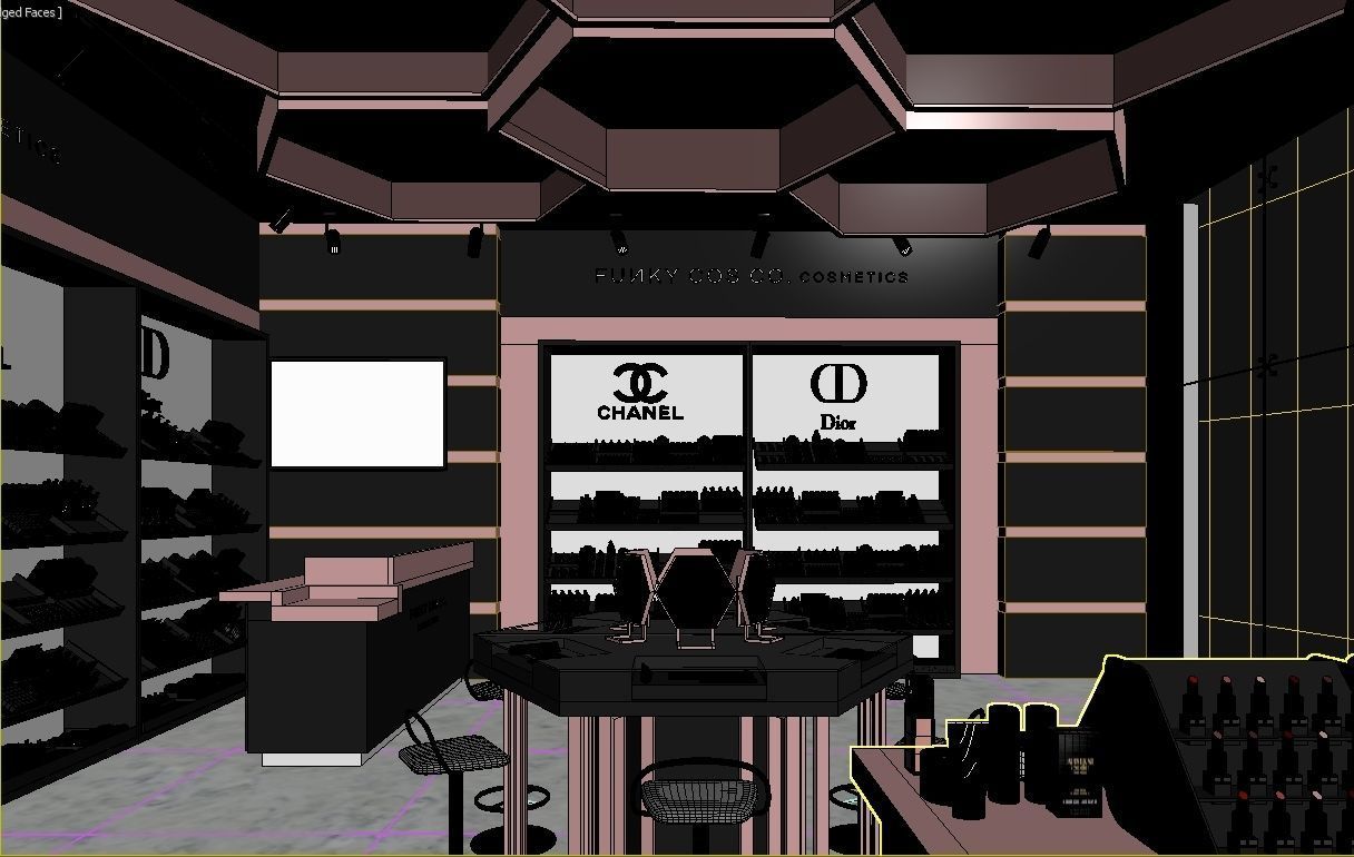 Cosmetics Store 3D model_23