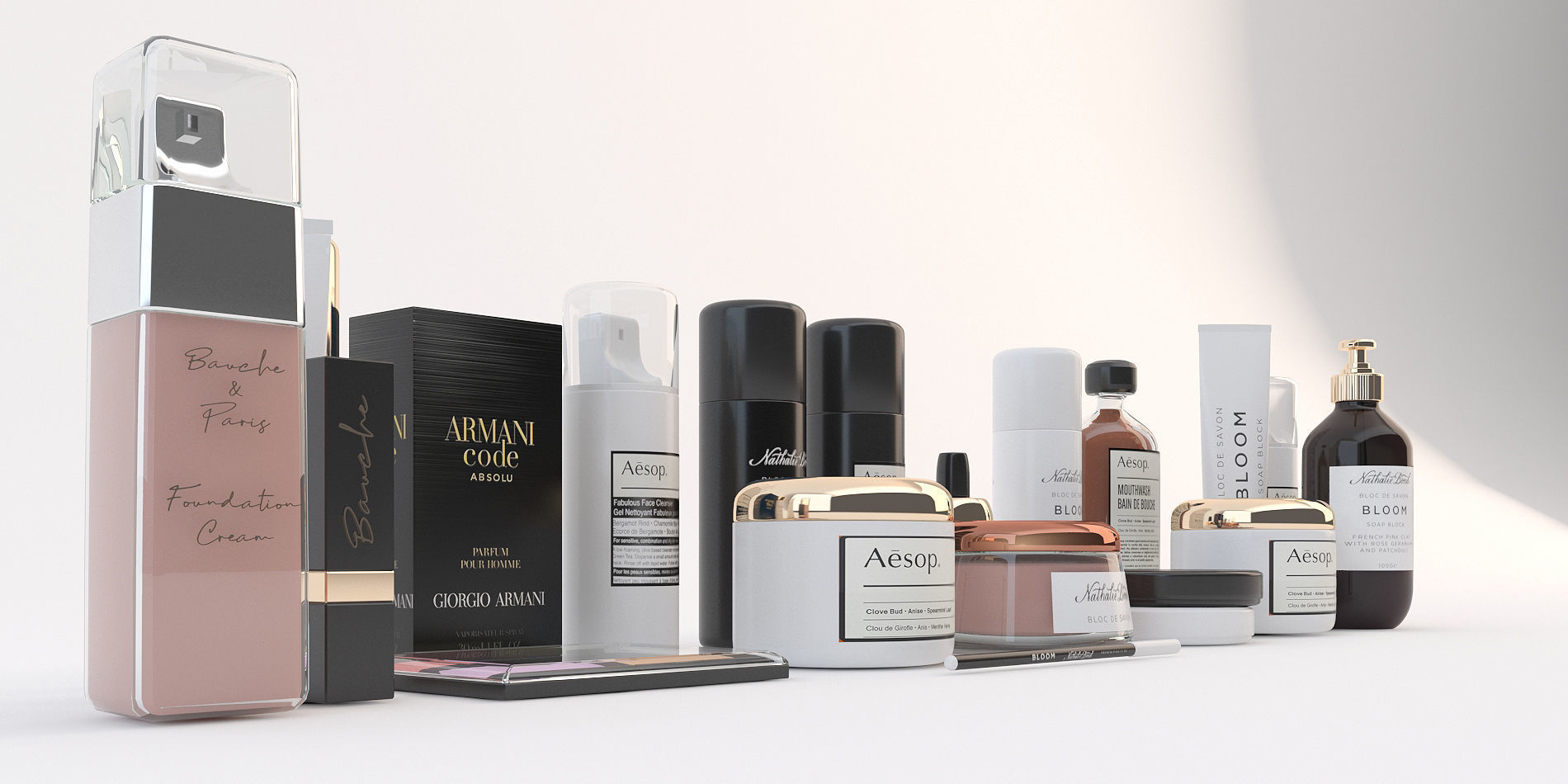 Cosmetics Store 3D model_9